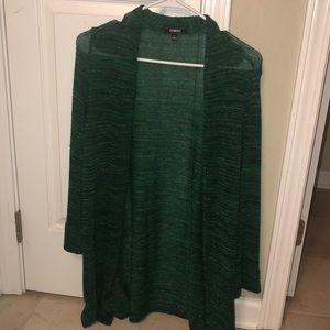 Green cardigan Perfect for Xmas!!